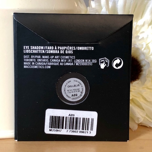 MAC Eyeshadow Refill * Chill Blue - Picture 2 of 2